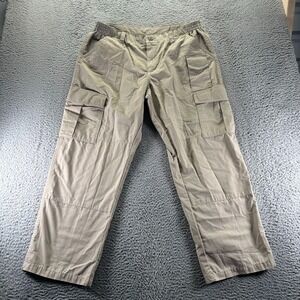 Propper Pant Mens 36x30 Brown Cotton Cargo Straight Workwear Utility Tactical